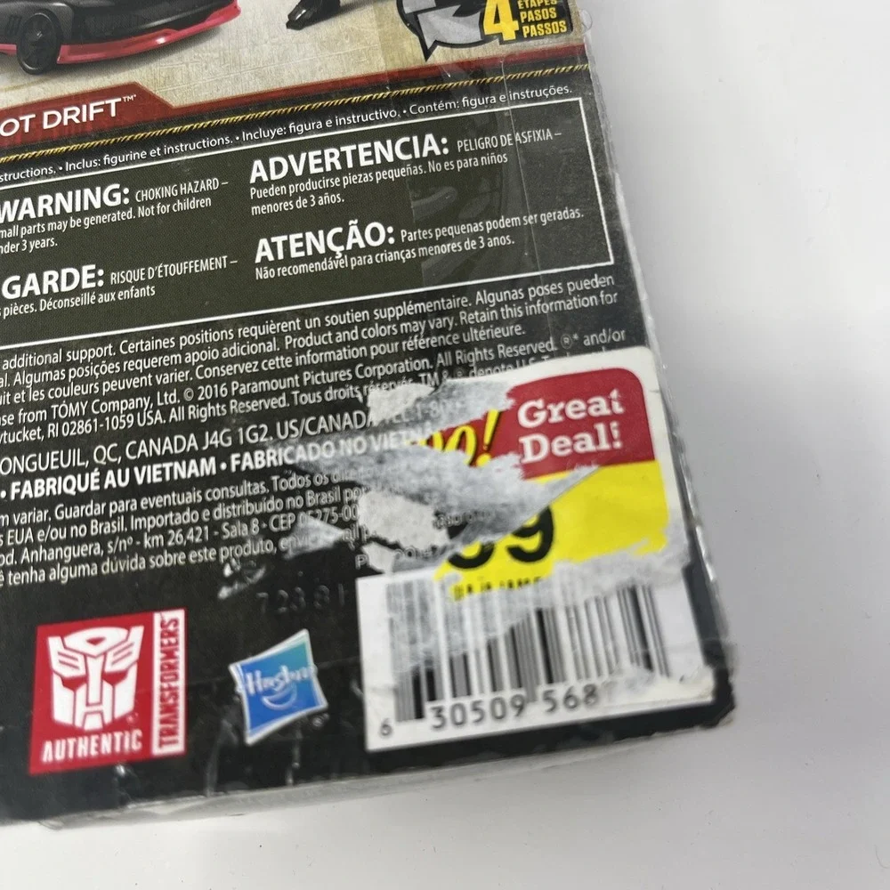Transformers Autobot Drift, The Last Night, Legion Class‎ 2016 Hasbro New Sealed